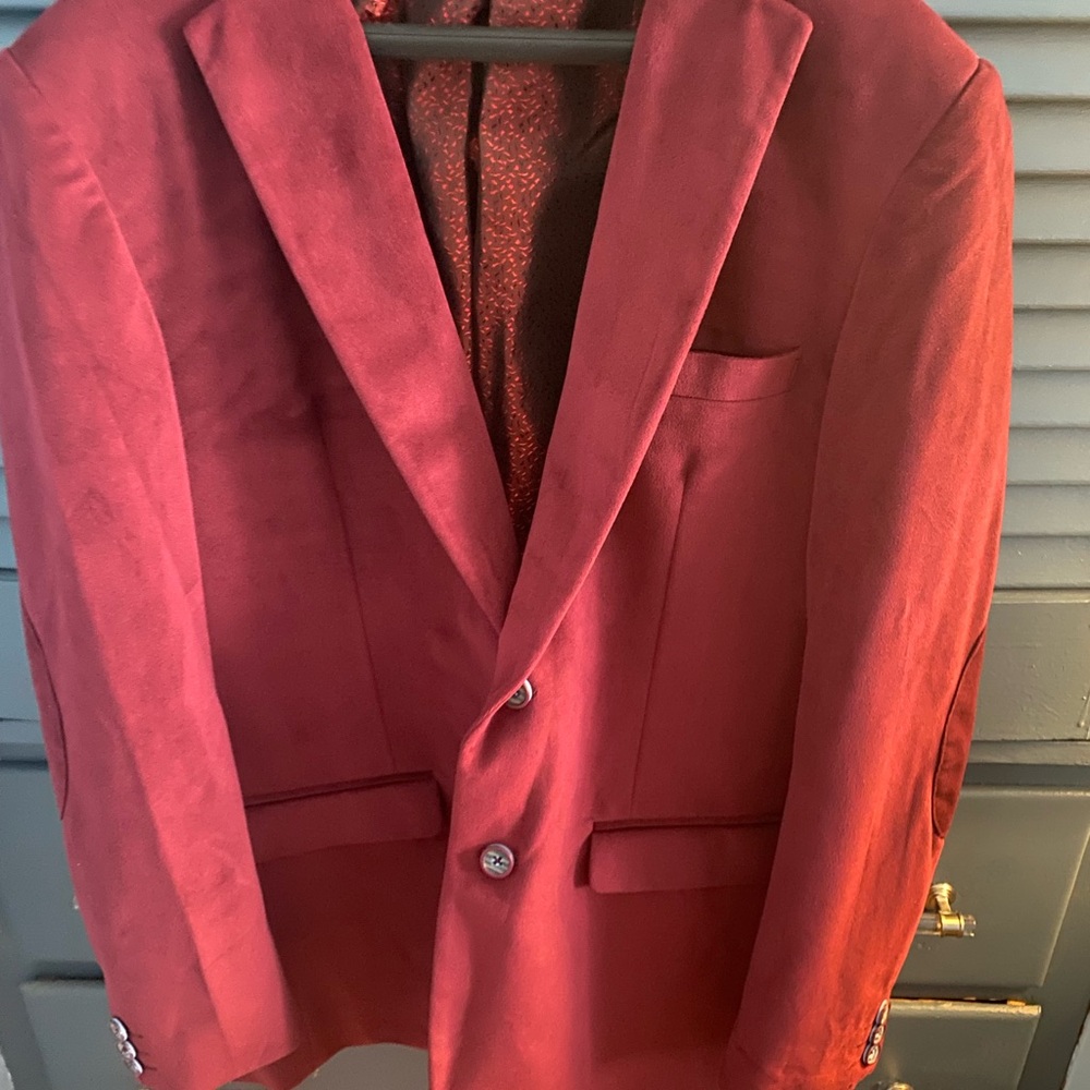 Elegant Maroon Big Boys Blazer